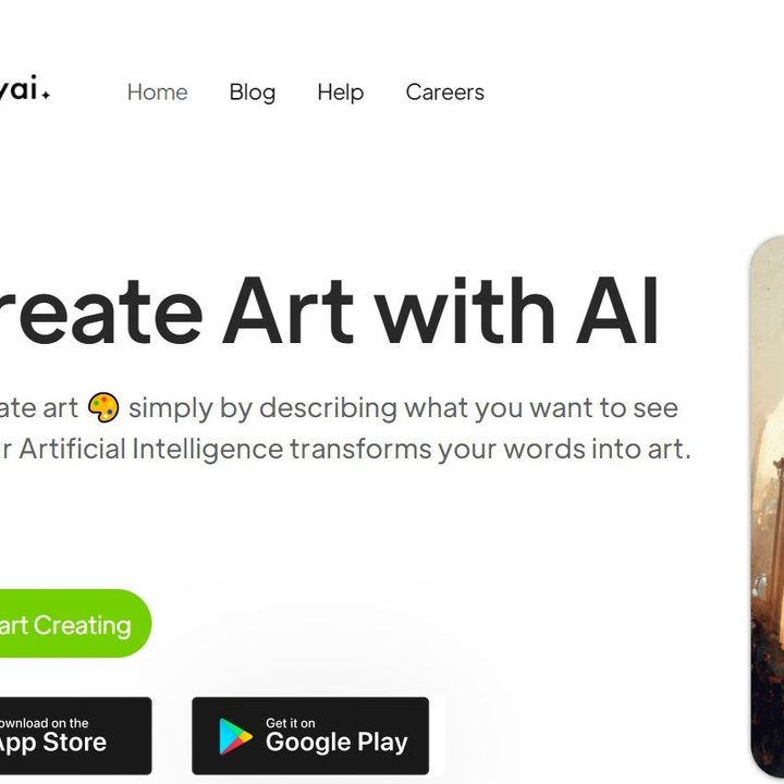 Starryai. AI image generator.
