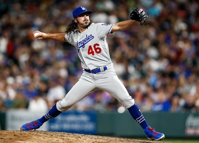 LA Dodgers pitcher Tony Gonsolin
