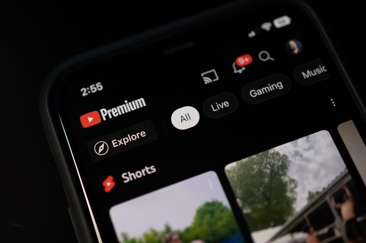 YouTube Premium on iPhone.