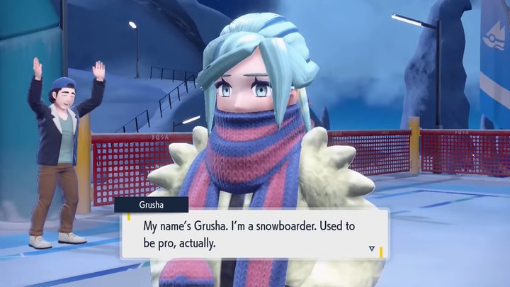 Grisha introducing herself.