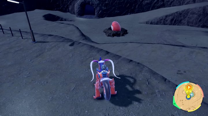 A big worm Pokemon in the sand.