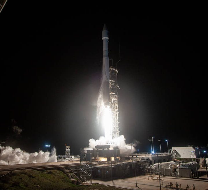 A United Launch Alliance (ULA) Atlas V rocket carrying the Joint Polar Satellite System (JPSS)-2 civilian polar-orbiting weather satellite for the National Oceanic and Atmospheric Administration.