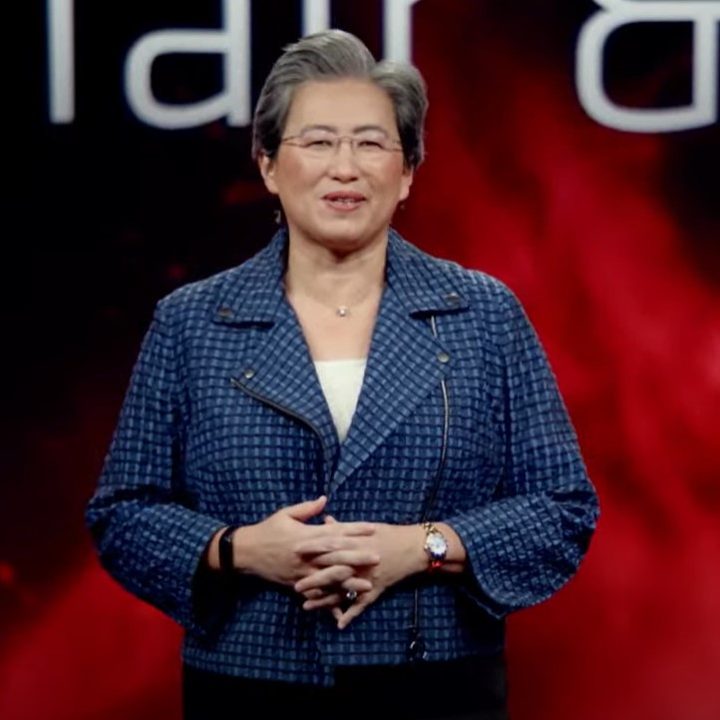 Dr. Lisa Su at the RX 7900 XT launch event.