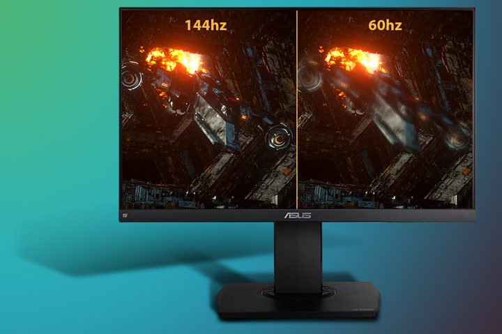 Asus Tuf gaming VG249Q gaming monitor.