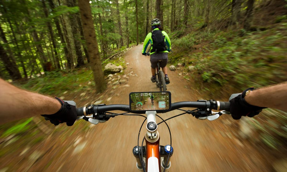 Best Rugged smartphone 2022 with cyclists feat image.
