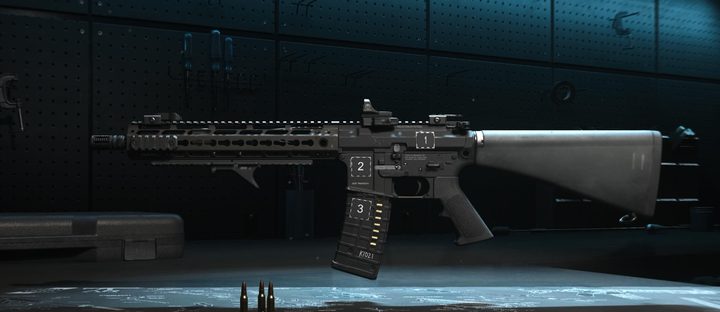 The M4 in Modern Warfare II.