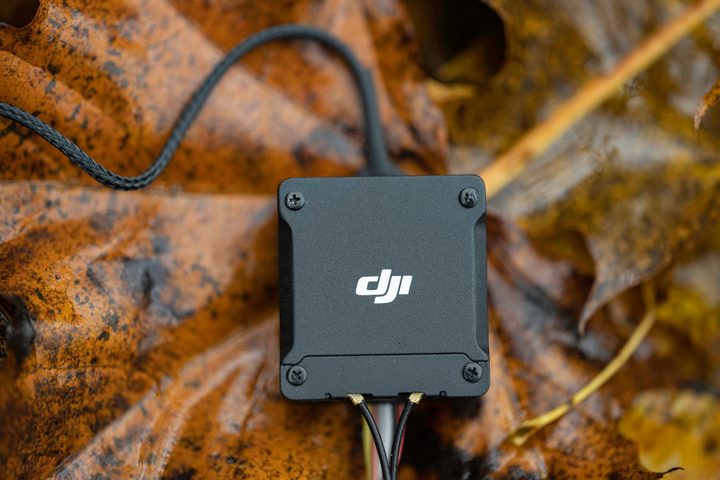 The DJI O3 Air Unit transmission unit.