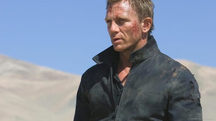 Daniel Craig as James Bond in Quantom of Solace (2008)
