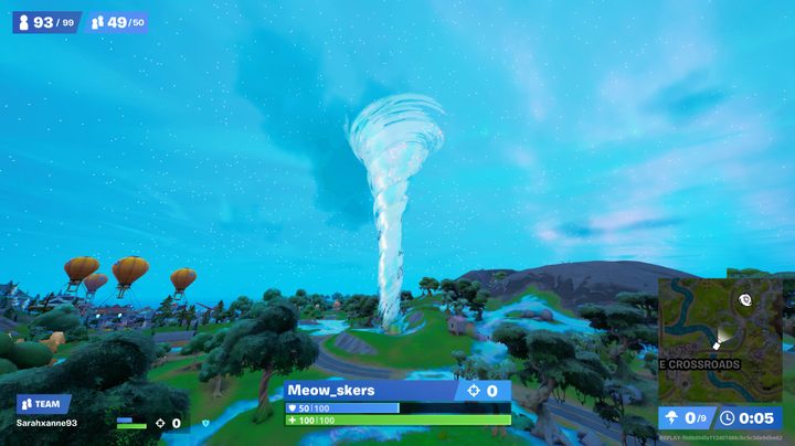 The Chrome Vortex in Fortnite.