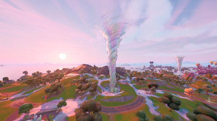 The Chrome Vortex in Fortnite.