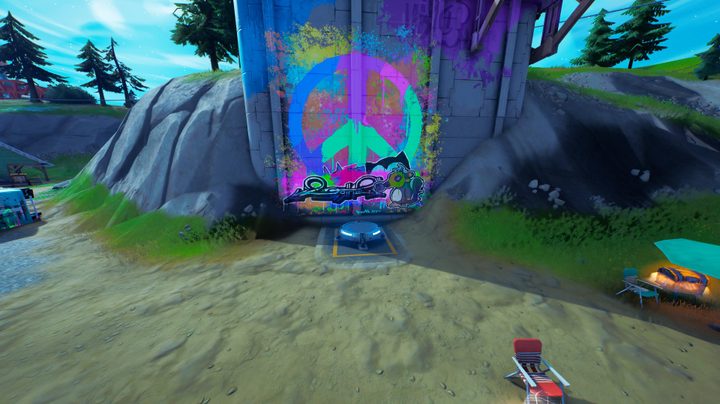 Launch Pad in Fortnite.