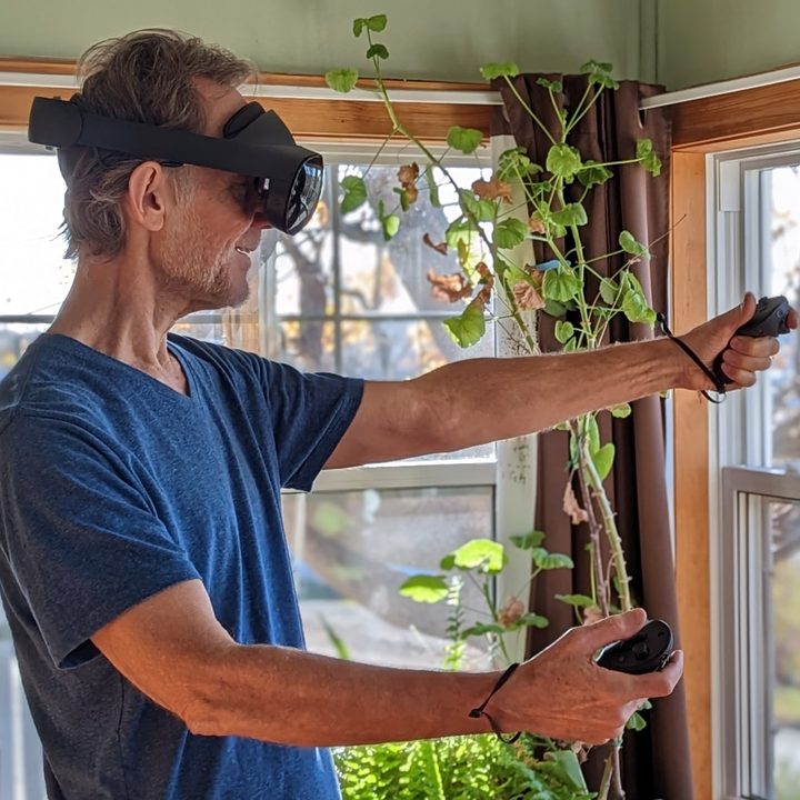 Meta's new Quest Pro Touch Controllers are fast and accurate.