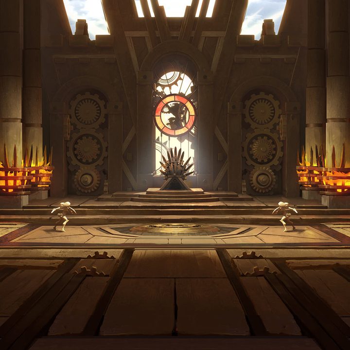 The Throne Room stage from Game of Thrones