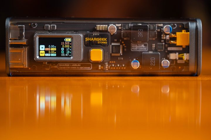 The Shargeek Storm 2 battery.