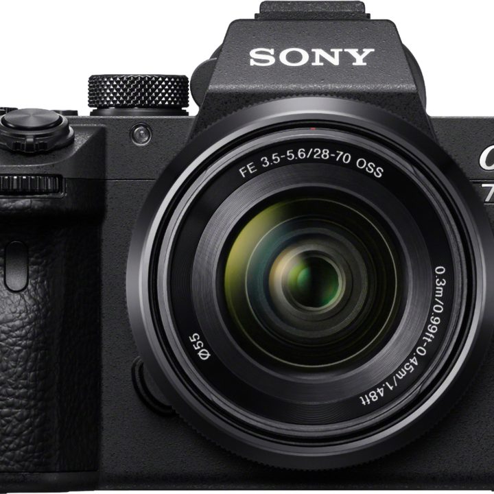 Sony Alpha a7 III Mirrorless front view.