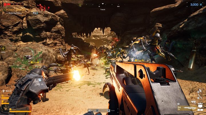 Starship Troopers Extermination gameplay.