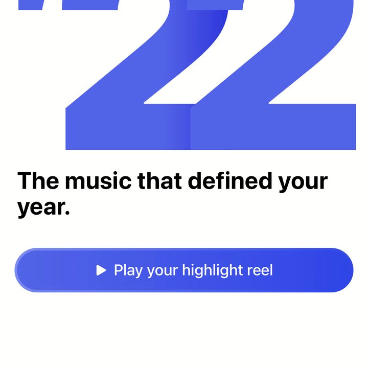Apple Music Replay 2022.