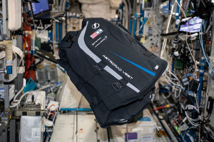 the AstroRad radiation blocking vest