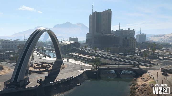 Al Mazrah City location in Warzone 2.0.