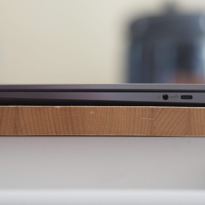 Dell Latitude 9330 right side view showing ports.