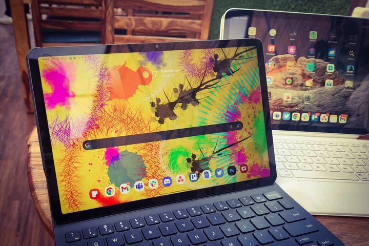 Samsung Galaxy Tab S8 placed ahead of the tenth generation iPad.