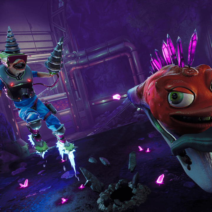 A player battles Krubis in Light on Life.