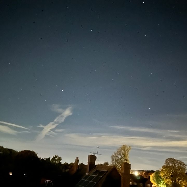 Night mode photo taken with the Apple iPhone 14 Pro.