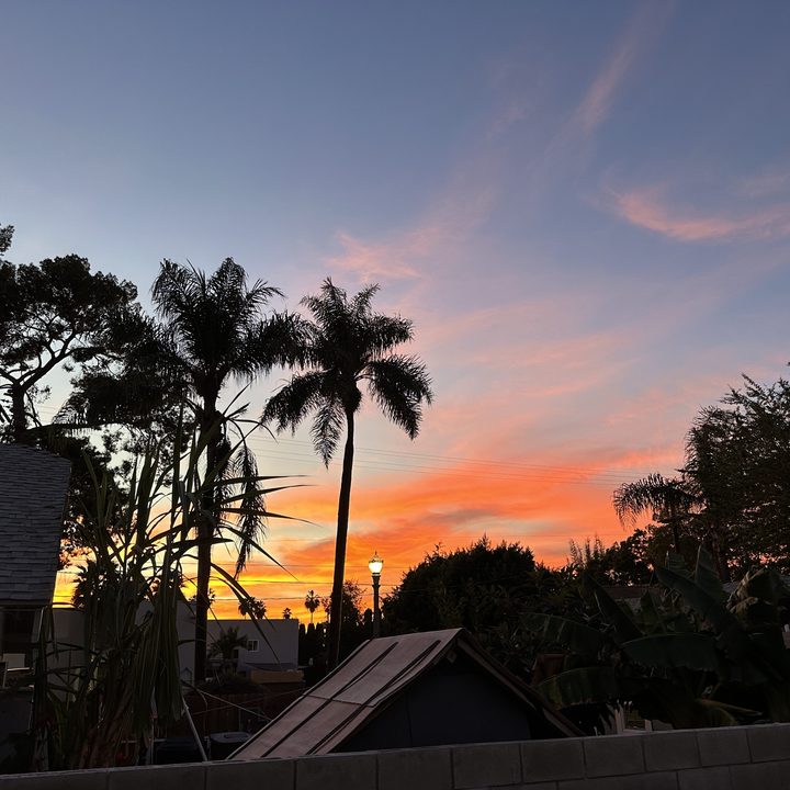 Sunset taken with iPhone 14 Pro