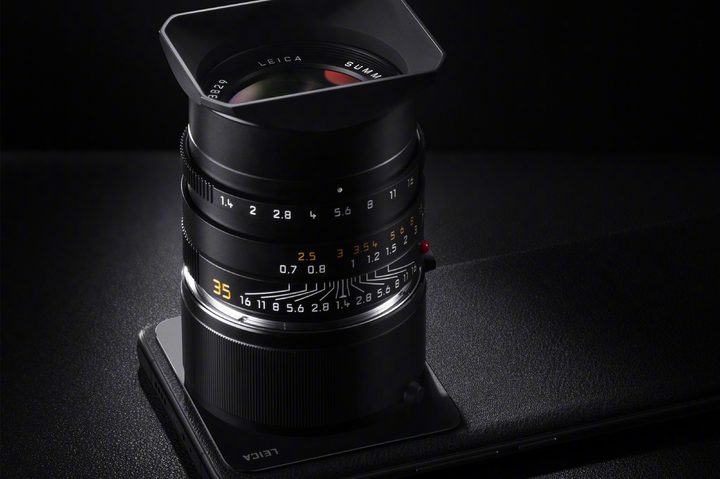 Lens mounted on the Xiaomi 12S Ultra Concept.
