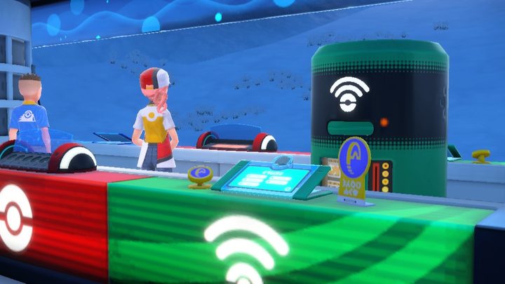 The TM Machine in Pokemon Scarlet and Violet.