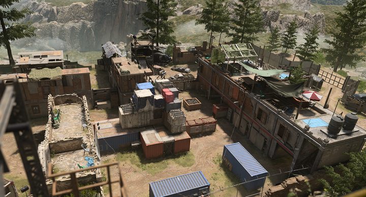 The Shoothouse map in Modern Warfare II.