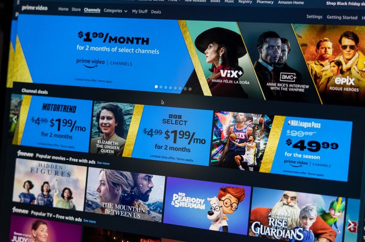 Amazon Prime Video Black Friday Deals.