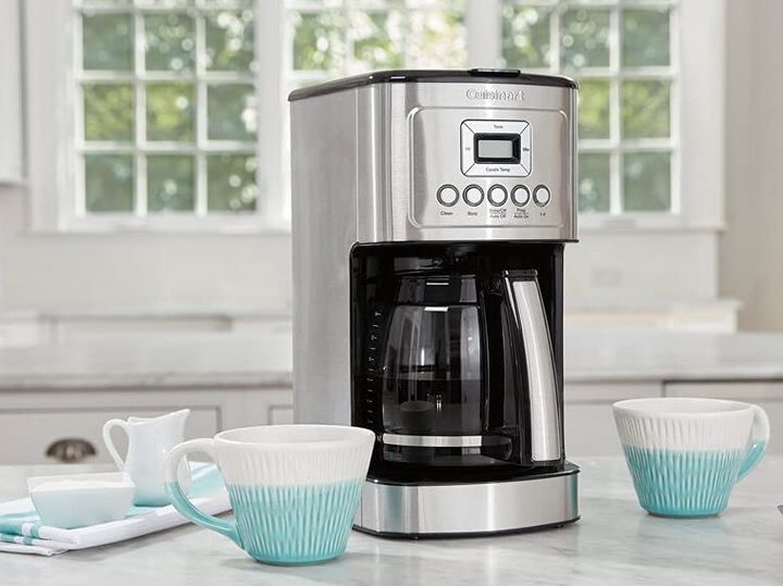 Cuisinart DCC-3200P1 14 cup coffee maker on countertop