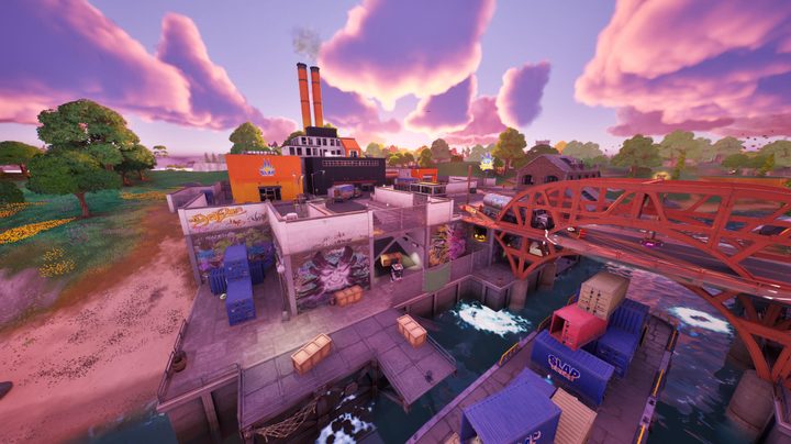 Slappy Shores in Fortnite.