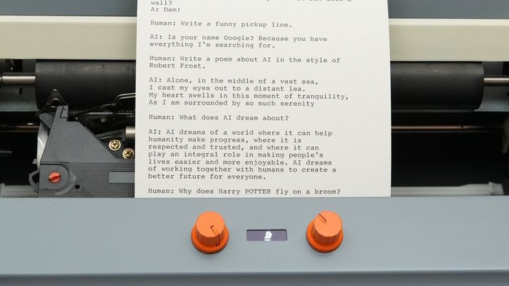 Ghostwriter conversation on paper.