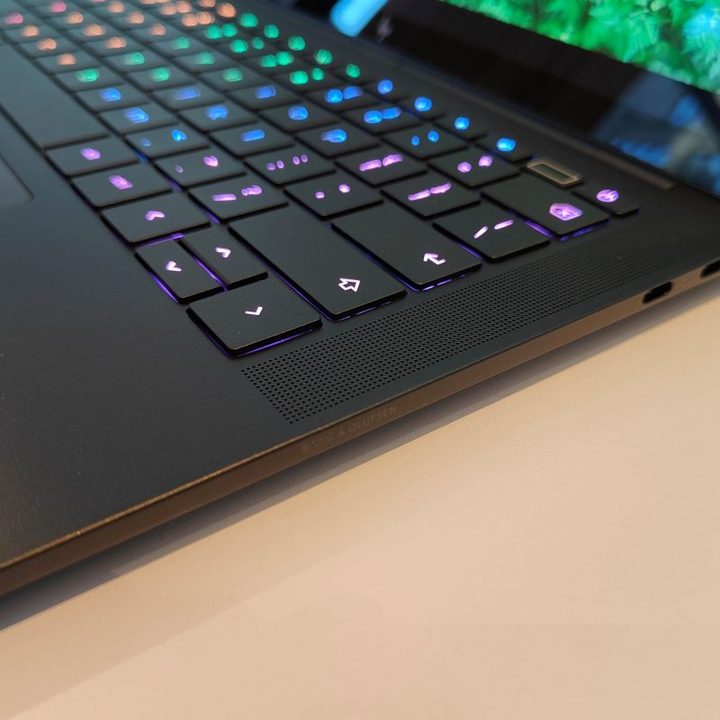 Thunderbolt USB-C on the HP Dragonfly Pro Chromebook.