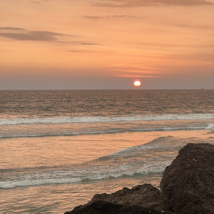 Sunset in Varkala