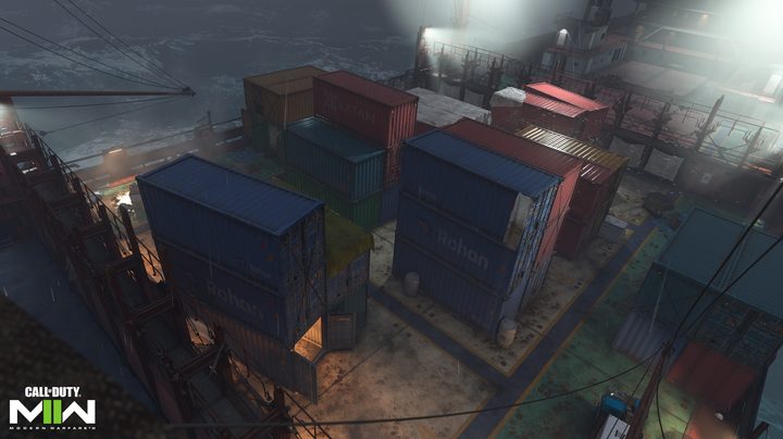 The Shipment map in Modern Warfare 2.
