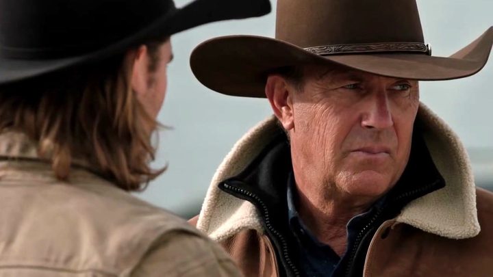 Kevin Costner in Yellowstone.