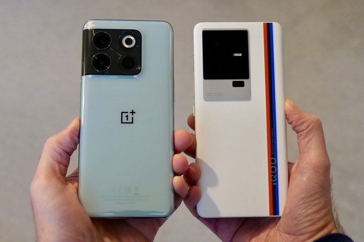 The Iqoo 11 and the OnePlus 10T.