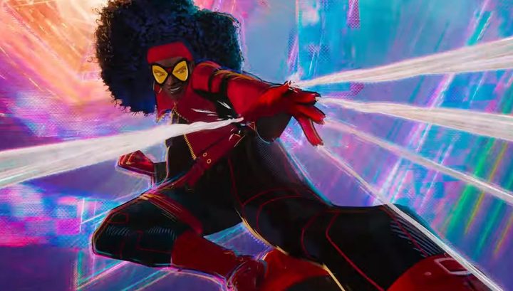 Jessica Drew in "Spider-Man: Across the Spider-Verse."