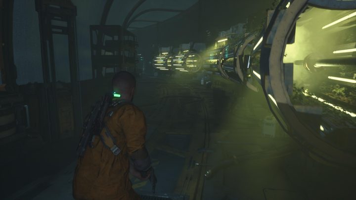 Botanical area in The Callisto Protocol.