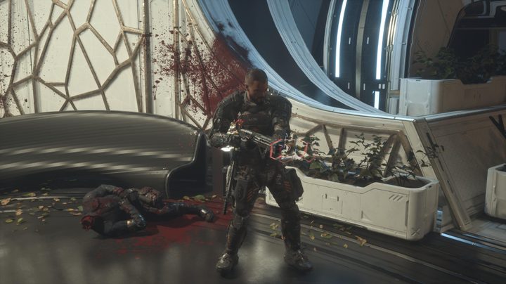 The Riot Gun in The Callisto Protocol.