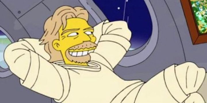 The Simpsons predicted Richard Branson would go to space
