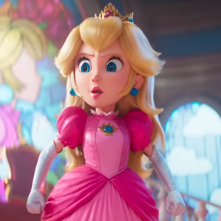 Princess Peach in The Super Mario Bros. Movie.