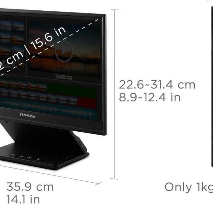 ViewSonic ColorPro VP16 OLED monitor caters to creatives