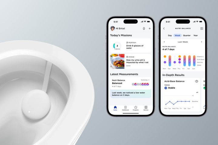 Withings U-Scan urine analysis kit.