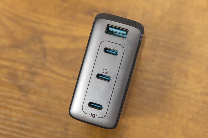 Anker 747 charger on a table.