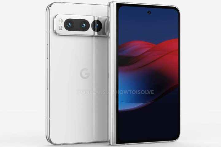 Leaked image of the Google Pixel Fold.
