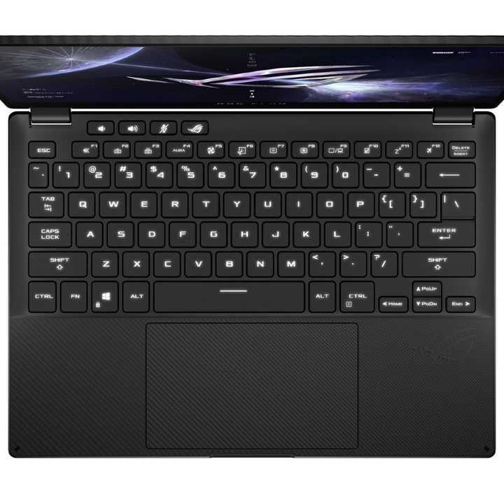 The keyboard of the ROG Flow X13.